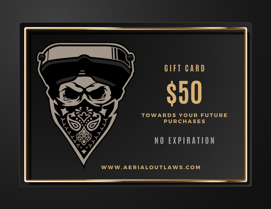 Aerial Outlaws Gift Card - Black Friday Special