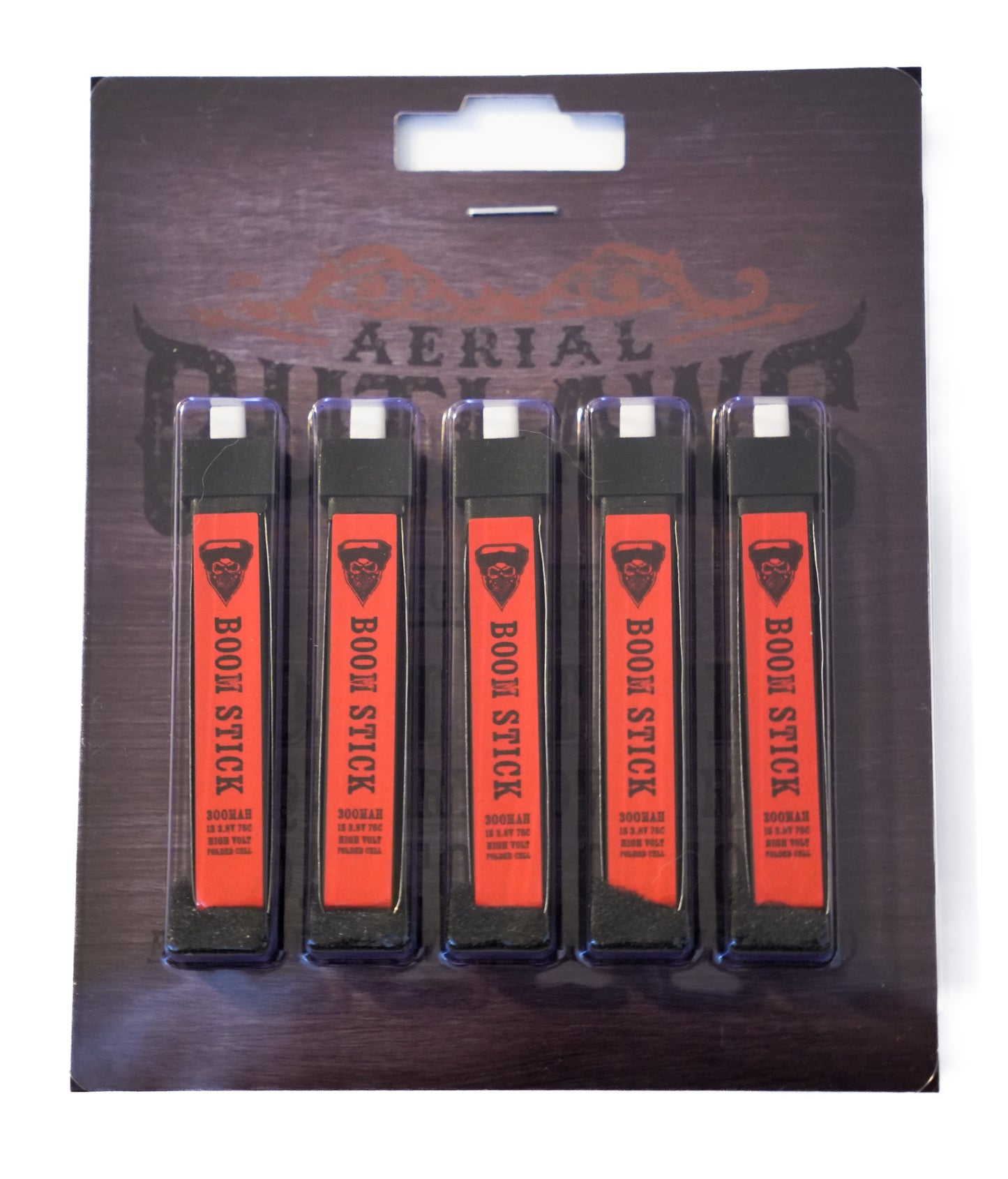 Pack of 300mah Boom Sticks