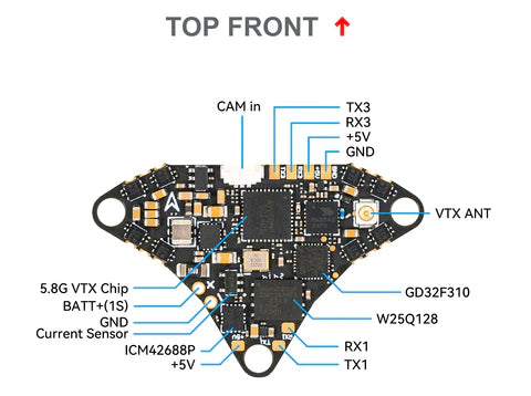 BetaFPV G4 4in1 Air Brushless Flight Controller